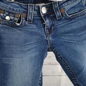 Authentic True Religion Rainbow Becky  Size 25